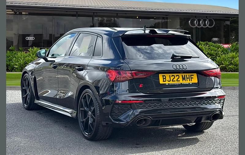 Used Audi RS3 Sport 400 HP (294 kW) 2022 Black Sedan