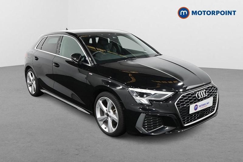 Used Audi A3 S-Line 2022 Black Hatchback