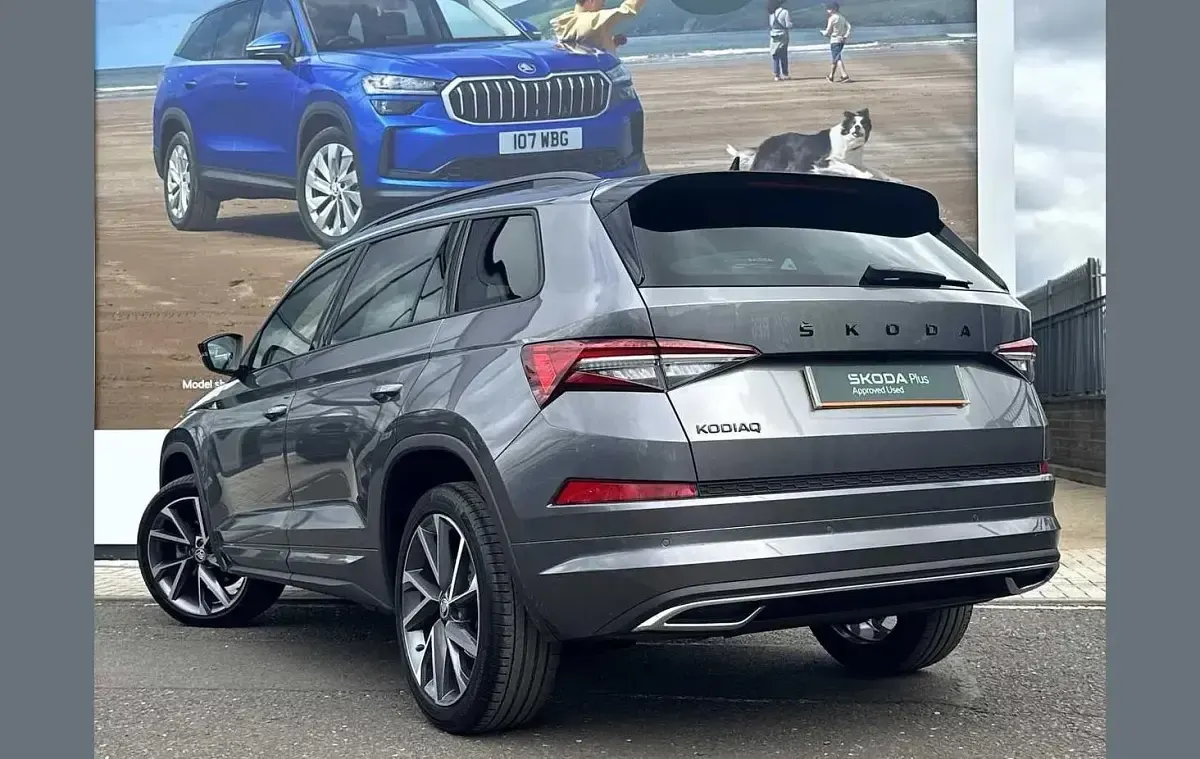 Used Skoda Kodiaq SportLine 150 HP (110 kW) 2023 Graphite grey metallic SUV