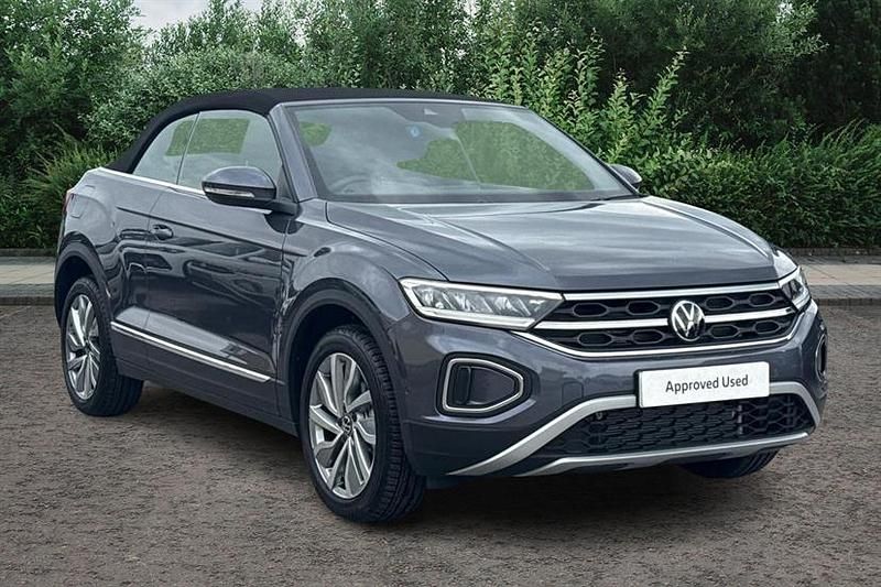 Smokey grey New 2025 VW T-Roc Cabriolet Style Cabriolet | £31,490 (Super price) - Image 1/4