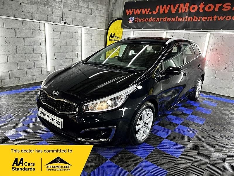 Black Used 2016 Kia Ceed Sportswagon 2 Estate | £8,395 (Fair price) - Image 1/4