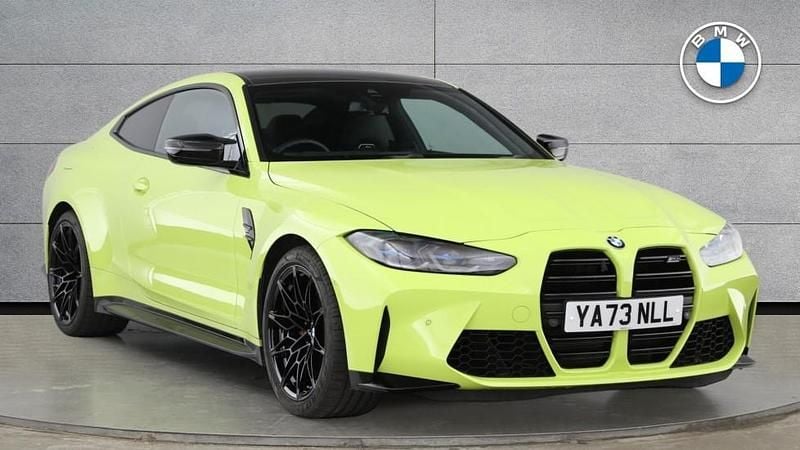 Yellow Used 2023 BMW M4 Competition Edition Coupe | £59,898 (Fair price) - Image 1/4