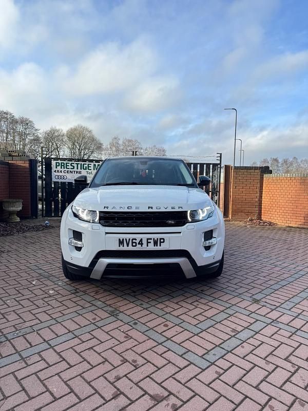Used Land Rover Range Rover evoque Dynamic 2014 White Estate