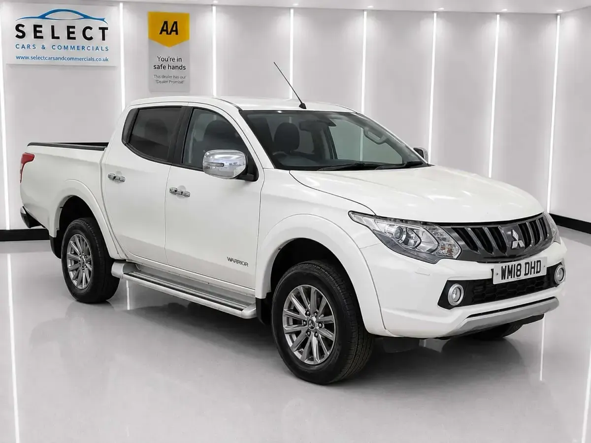 Used Mitsubishi L200 Warrior 2018 White Pickup