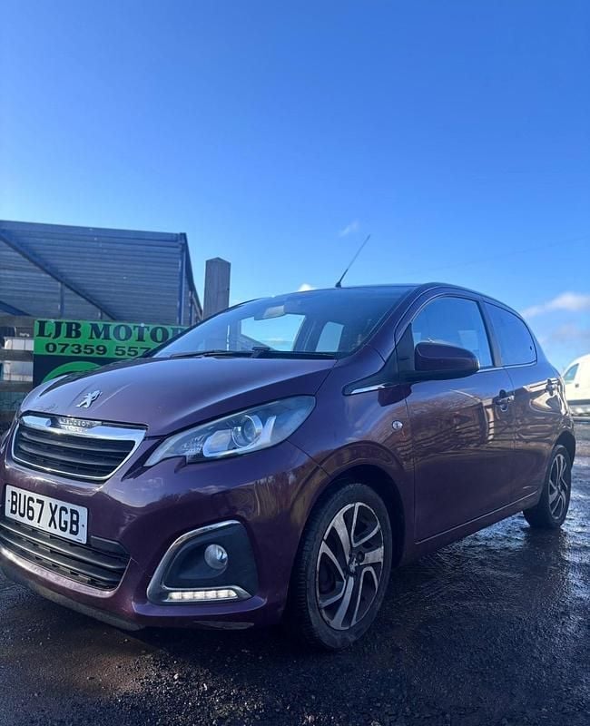 Used Peugeot 108 Allure 2017 Purple Hatchback