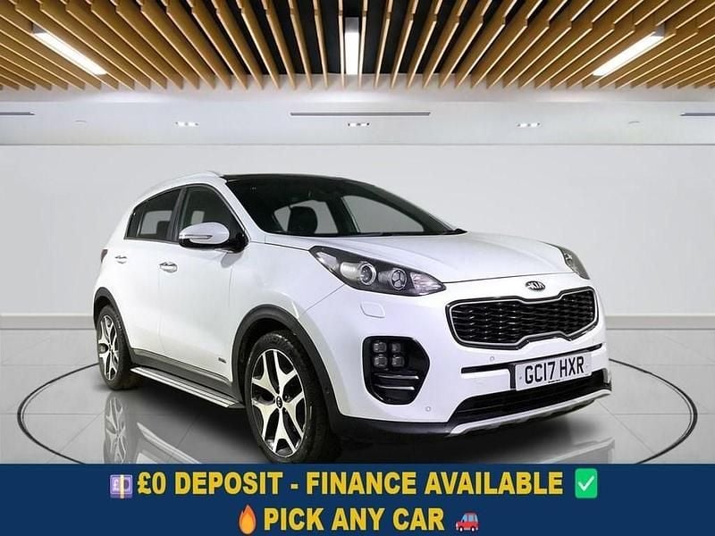 White Used 2017 Kia Sportage GT-Line S SUV | £11,749 (Good price) - Image 1/4
