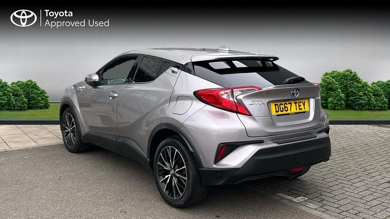 Used Toyota C-HR 122 HP (89 kW) 2017 Silver metallic SUV