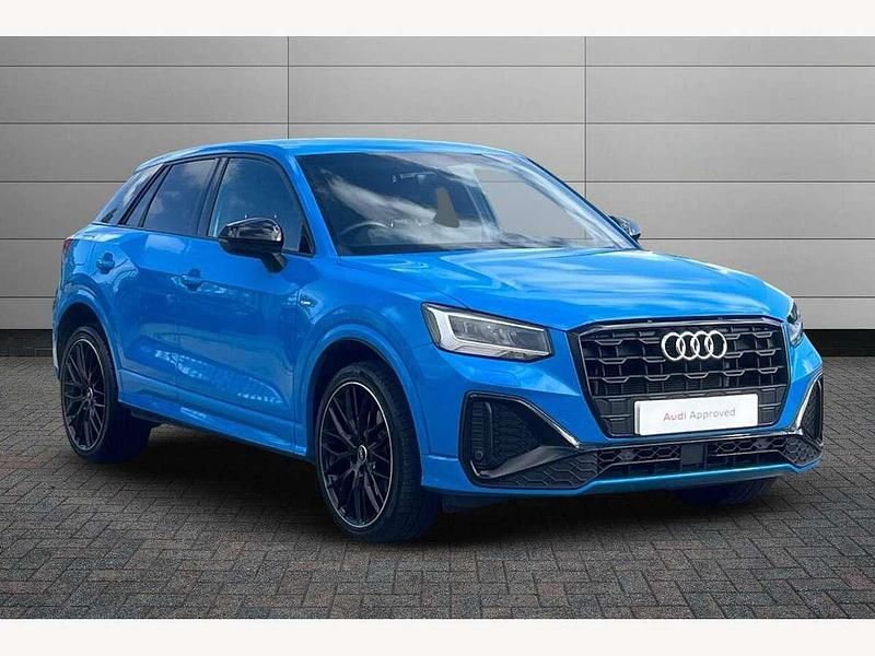 Navarra blue Used 2022 Audi Q2 Black Edition SUV | £25,895 (Expensive) - Image 1/4