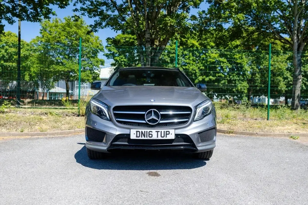 Used Mercedes GLA220 AMG line 177 HP (130 kW) 2016 Grey SUV