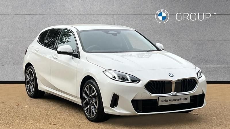White Used 2025 BMW 120 Sport Line Hatchback | £26,995 - Image 1/4