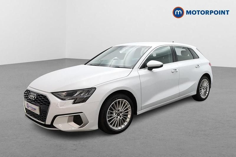 Used Audi A3 Sport 2022 White Sedan