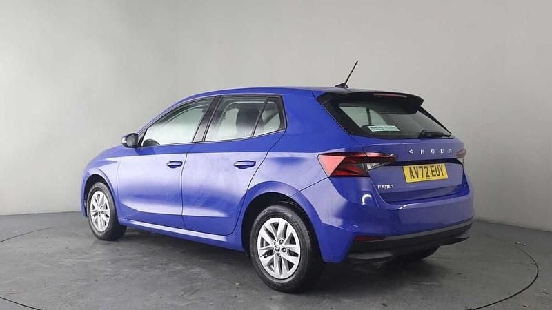 Used Skoda Fabia Comfort 80 HP (58 kW) 2022 Blue Hatchback