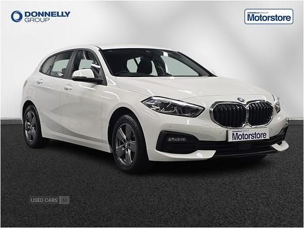 White Used 2021 BMW 116 Hatchback | £14,495 (Fair price) - Image 1/4