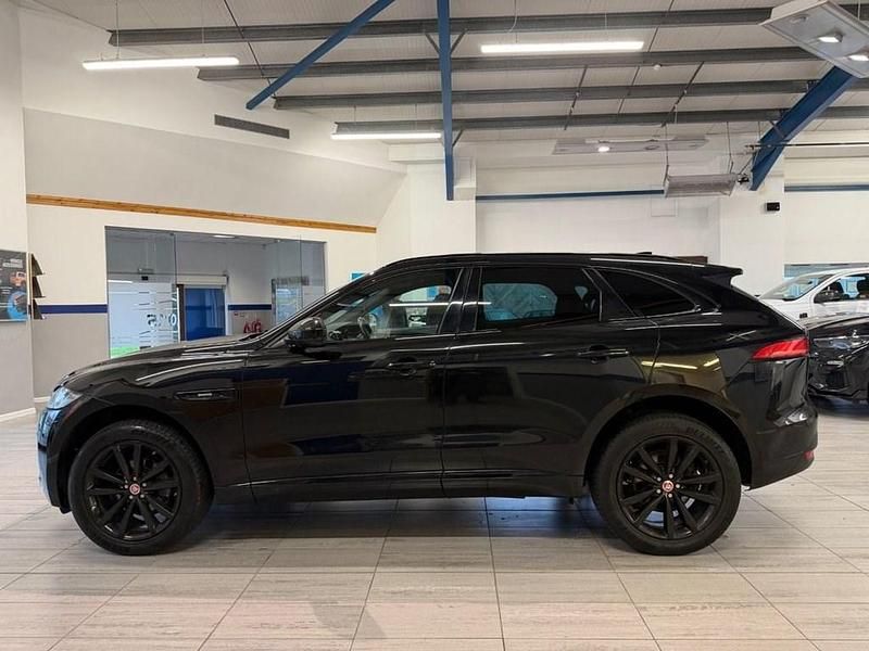Used Jaguar F-Pace R-Sport 180 HP (132 kW) 2018 Black SUV