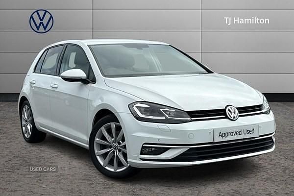 Used VW Golf VII GT 115 HP (84 kW) 2020 White Hatchback