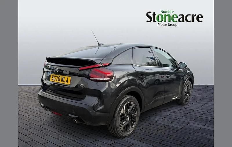 Used Citroën C4 PureTech 128 HP (94 kW) 2021 Black Hatchback