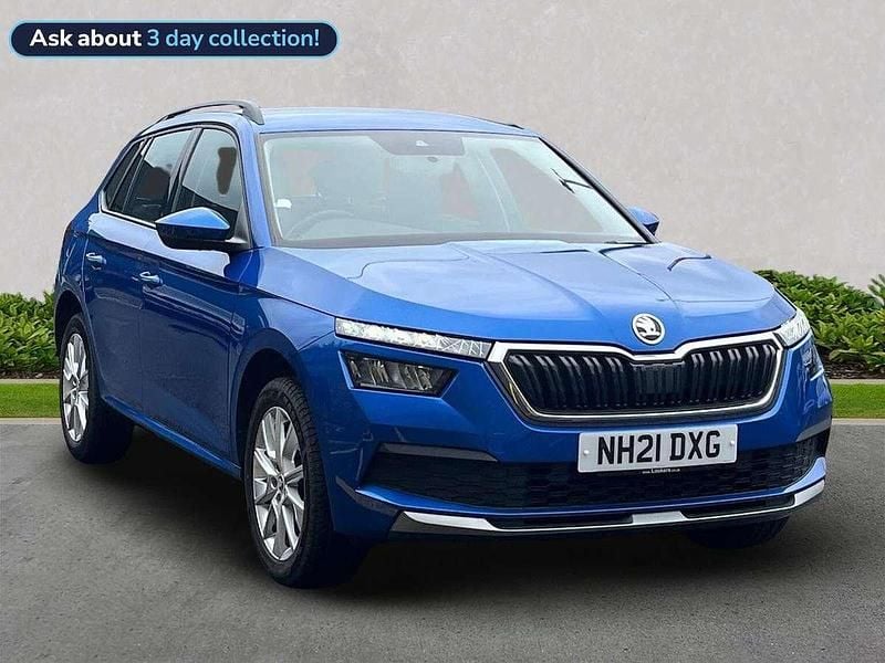 Blue Used 2021 Skoda Kamiq SE SUV | £13,222 (Fair price) - Image 1/4