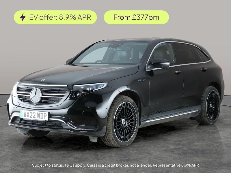 Used Mercedes EQC400 AMG Line Premium Plus 300 kW (408 HP) 2022 Black SUV