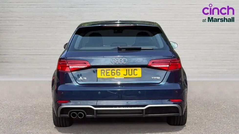 Used Audi A3 S-Line 150 HP (110 kW) 2016 Blue