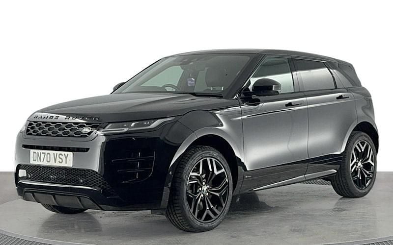 Used Land Rover Range Rover evoque HSE Dynamic 182 HP (133 kW) 2020 Black SUV