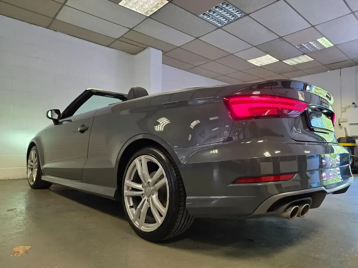 Used Audi A3 Cabriolet S-Line 150 HP (110 kW) 2016 Grey Cabriolet
