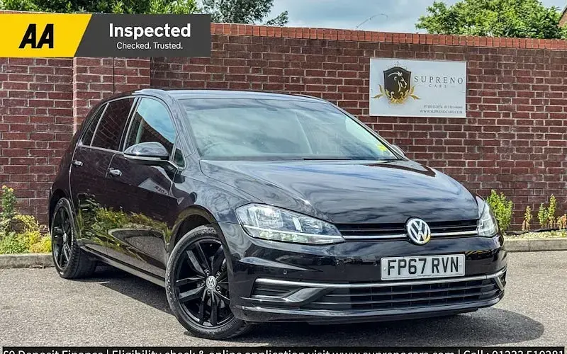 Used VW Golf VII SE 125 HP (91 kW) 2017 Hatchback