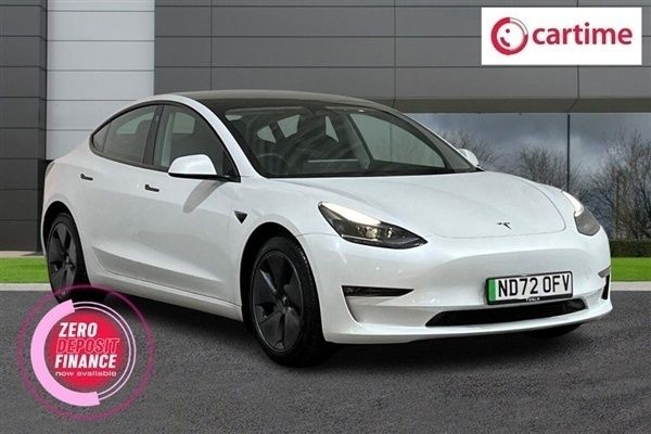 White Used 2022 Tesla Model 3 Long Range Sedan | £26,100 - Image 1/3