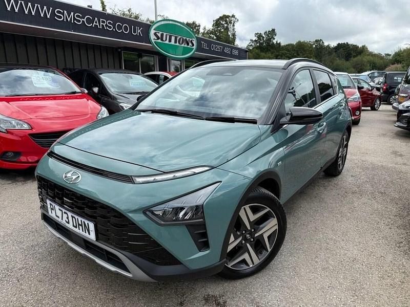 Green Used 2023 Hyundai Bayon Ultimate SUV | £16,995 (Fair price) - Image 1/4