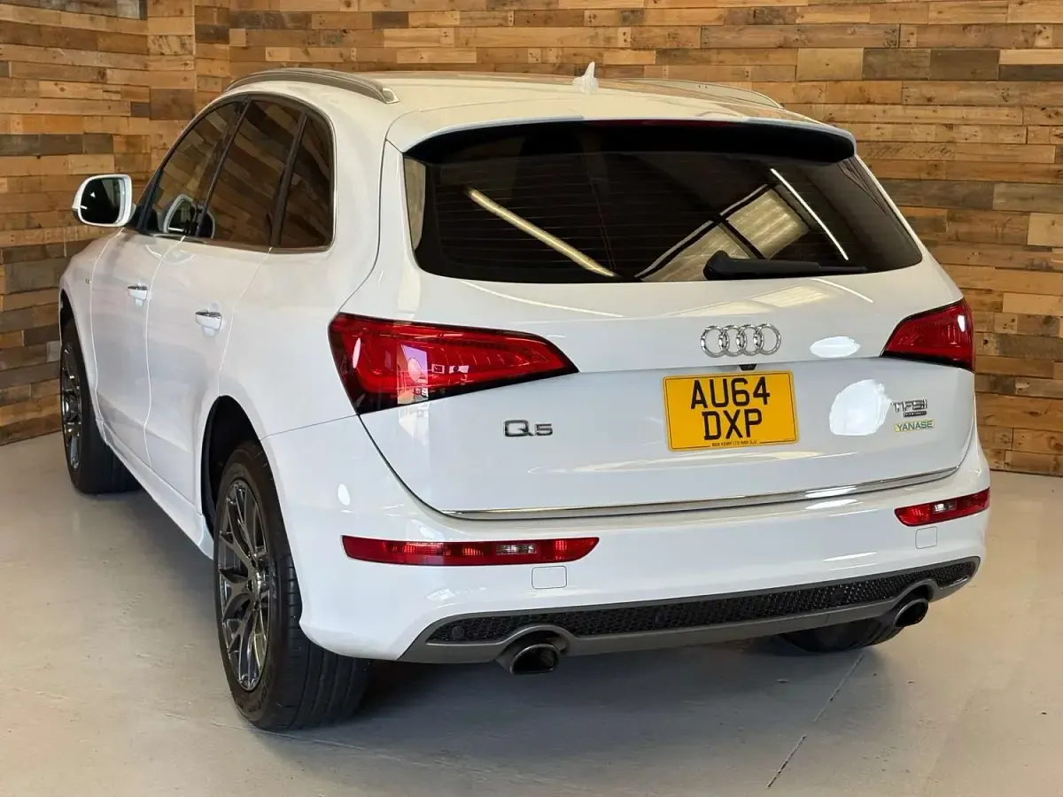 Used Audi Q5 S-line plus 225 HP (165 kW) 2014 White SUV