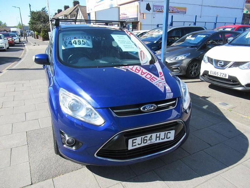 Begagnad Ford C-MAX Titanium X 2014 Blå Minibuss