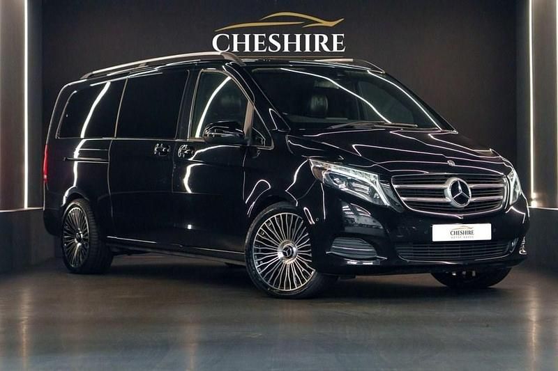 Black Used 2018 Mercedes V220 MPV | £59,990 - Image 1/4