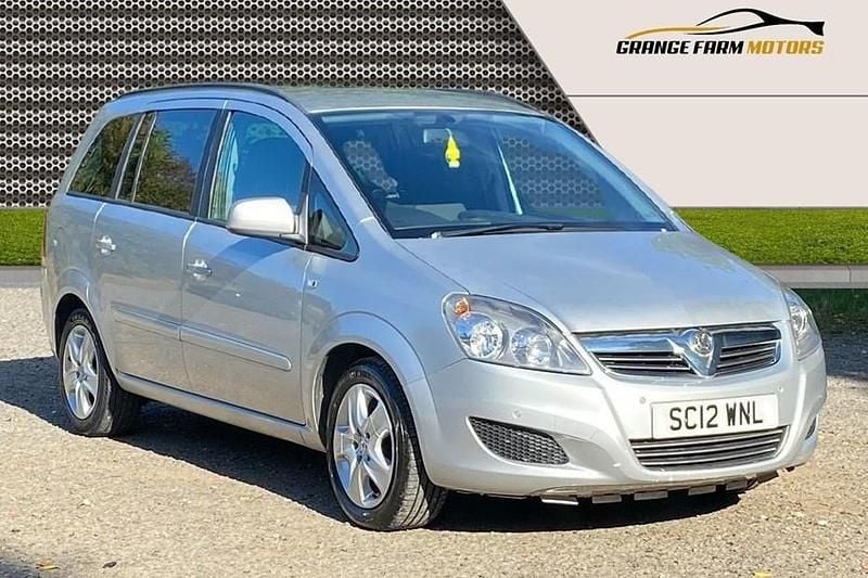 Silver Used 2012 Vauxhall Zafira MPV | £2,745 (Fair price) - Image 1/1