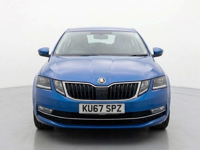 Used Skoda Octavia SE L 150 HP (110 kW) 2017 Blue Hatchback