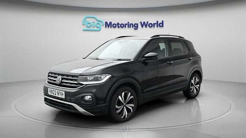 Used VW T-Cross Black Edition 110 HP (80 kW) 2022 Black SUV