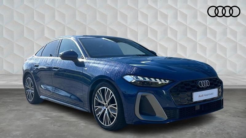 Used Audi A5 S-Line 2025 Ascari blue Hatchback