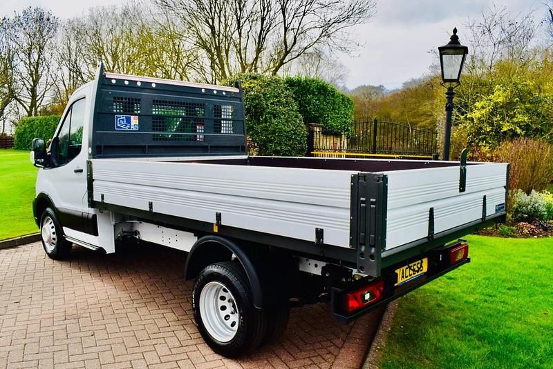 Used Ford Transit 130 HP (95 kW) 2023 White Cabriolet