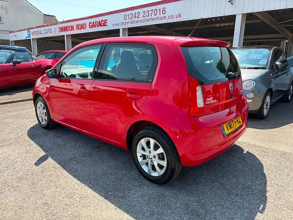 Used Skoda Citigo SE 60 HP (44 kW) 2017 Red Hatchback