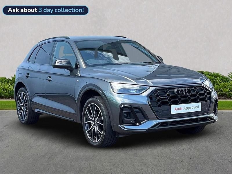 Grey Used 2024 Audi Q5 Black Edition SUV | £40,489 (A bit pricey) - Image 1/4