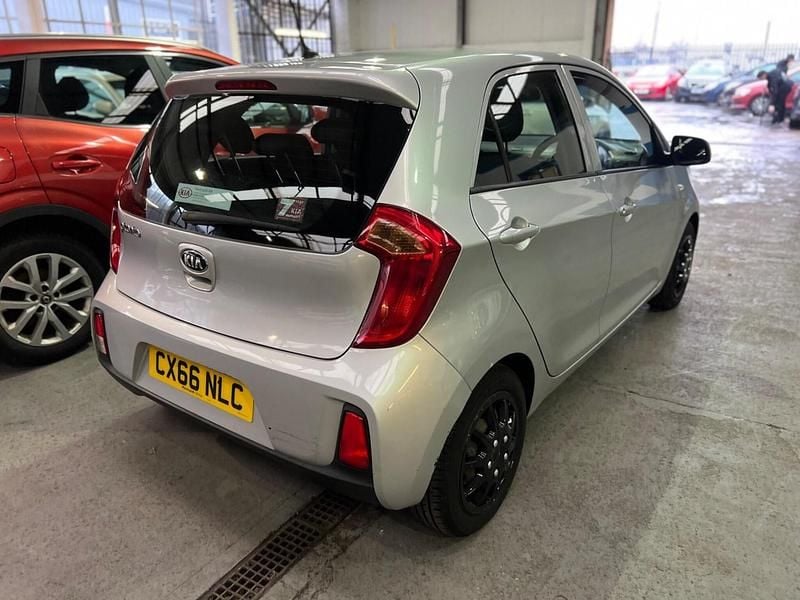 Used Kia Picanto Air 65 HP (47 kW) 2016 Silver Hatchback