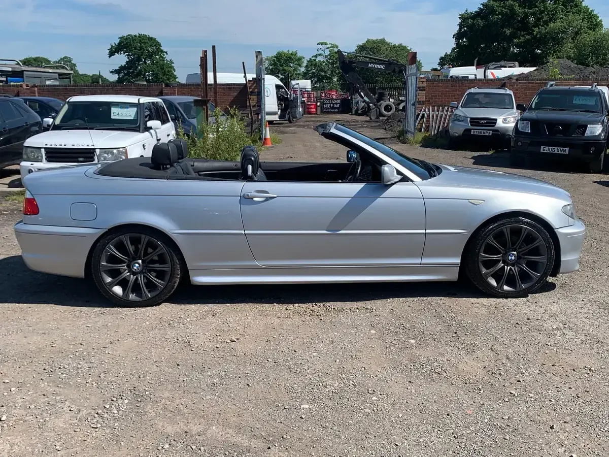 Used BMW 320 Cabriolet Sport Line 2003 Silver Cabriolet