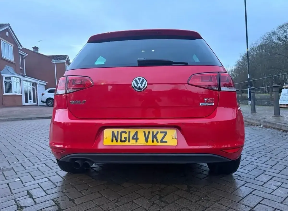Used VW Golf VII GT 150 HP (110 kW) 2014 Red Hatchback
