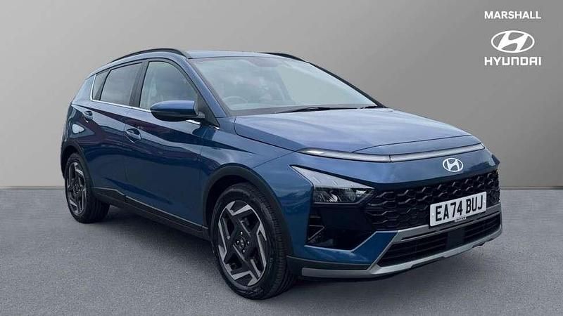 Vibrant blue Used 2024 Hyundai Bayon Ultimate SUV | £17,789 (Fair price) - Image 1/4