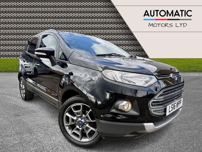 Used Ford Ecosport Titanium 112 HP (82 kW) 2016 Black SUV