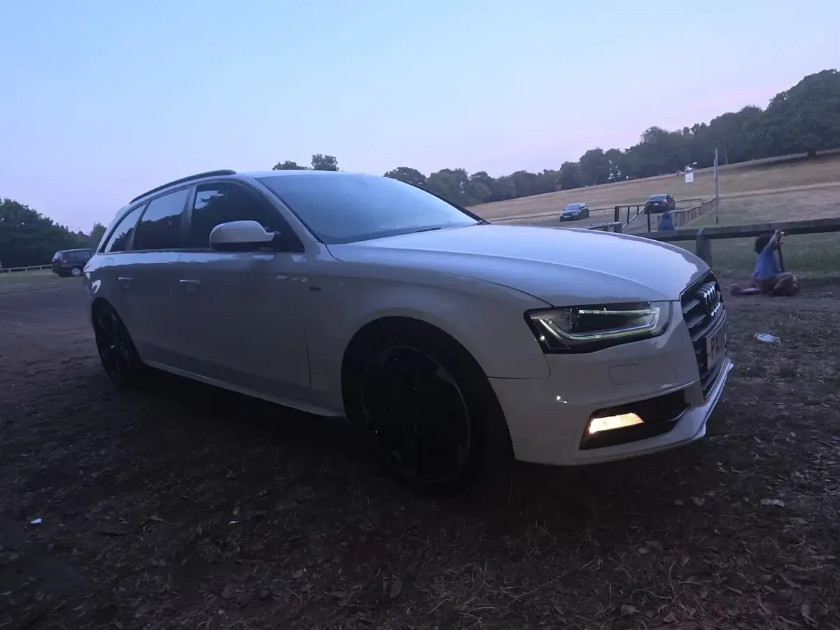 Used Audi A4 Black Edition 2013 White Estate
