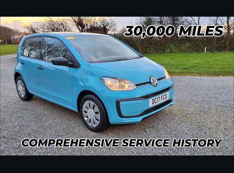 Used VW up! take up! 60 HP (44 kW) 2017 Blue Hatchback