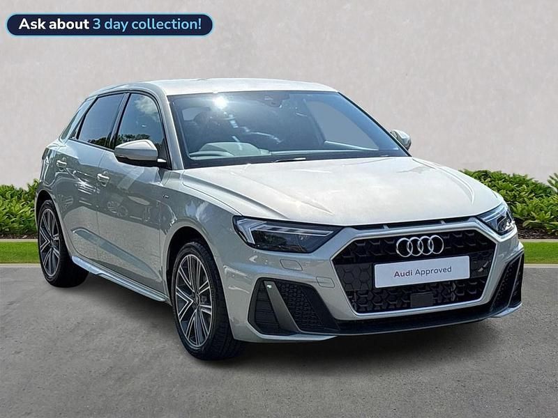 Silver New 2025 Audi A1 S-Line Hatchback | £23,999 (Good price) - Image 1/4