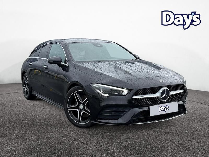 Used Mercedes CLA200 AMG Line Premium Plus 163 HP (119 kW) 2021 Black Estate