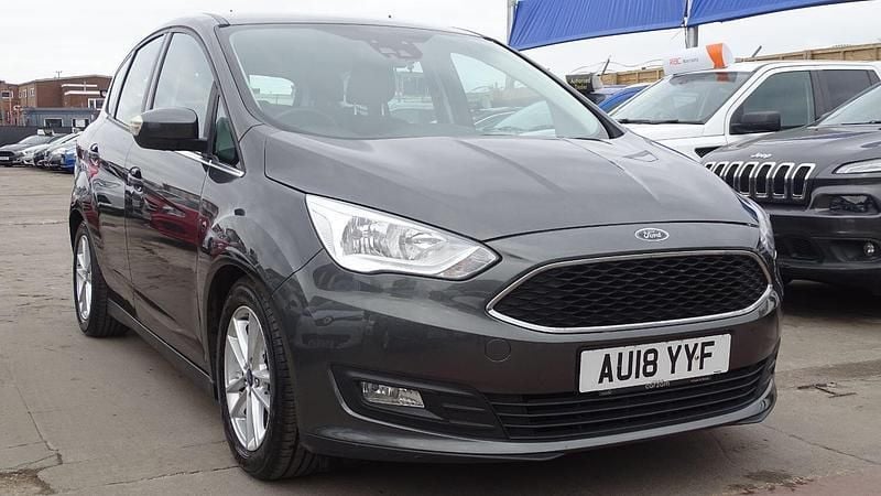 Grey Used 2018 Ford C-MAX Zetec MPV | £4,895 (Fair price) - Image 1/4