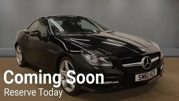 Used Mercedes SLK200 AMG 184 HP (135 kW) 2011 Black Cabriolet