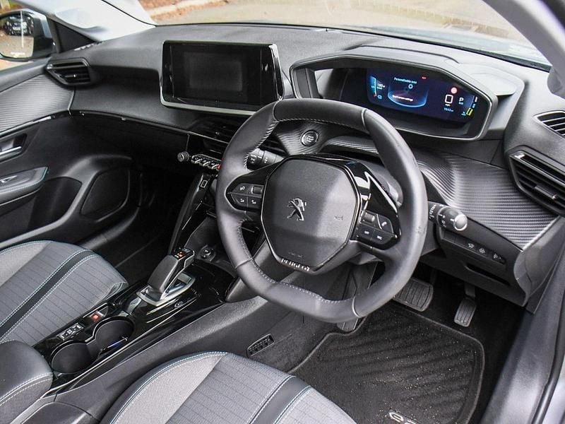 Used Peugeot e-208 Allure Premium 98 kW (134 HP) 2021 Grey Hatchback